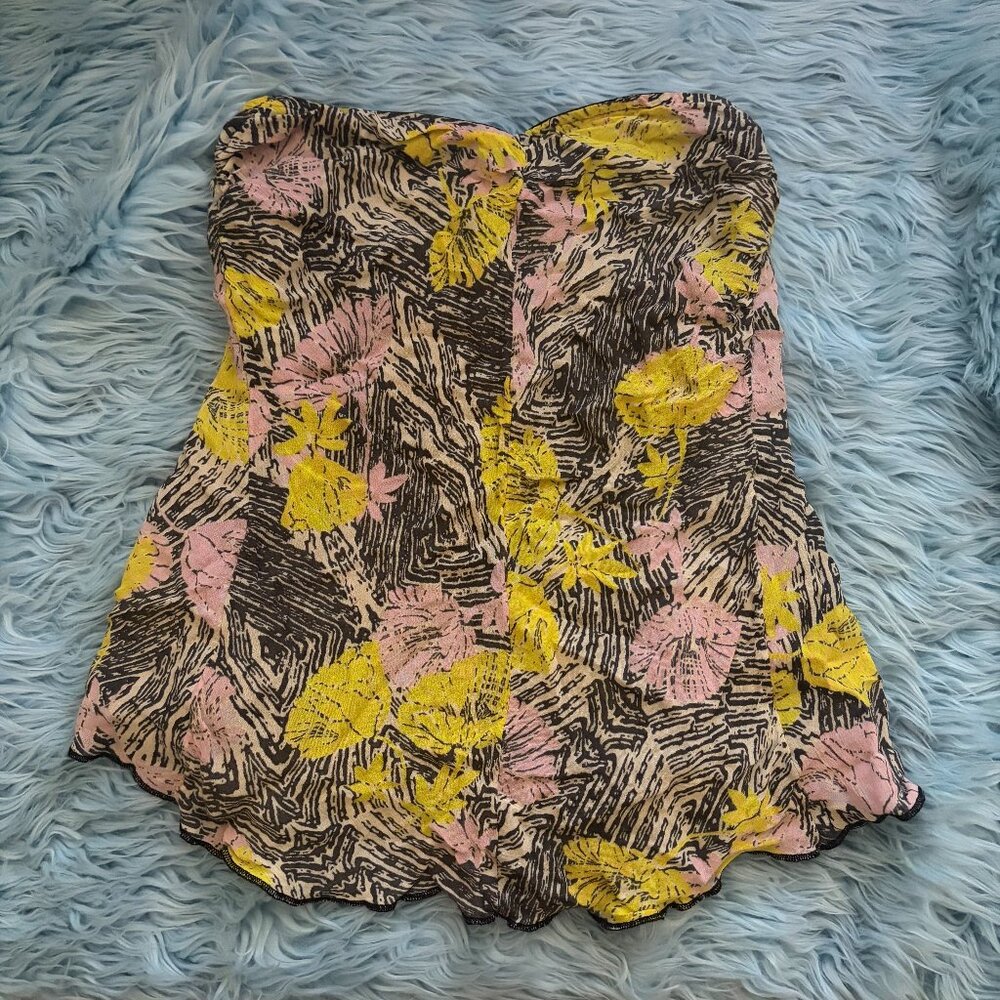 Intimately Free People Floral Tube Top 🌼